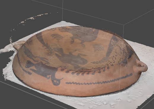 A broken model of Untitled, Shallow Bowl